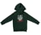 If Only I Could Replace Water With Quarter Unisex Youth Hoodie in Forest Green Color